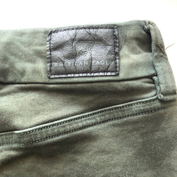 American Eagle Womens Sz 8 Next Level Stretch Camo High Waisted Jegging Pants - Picture 7 of 14